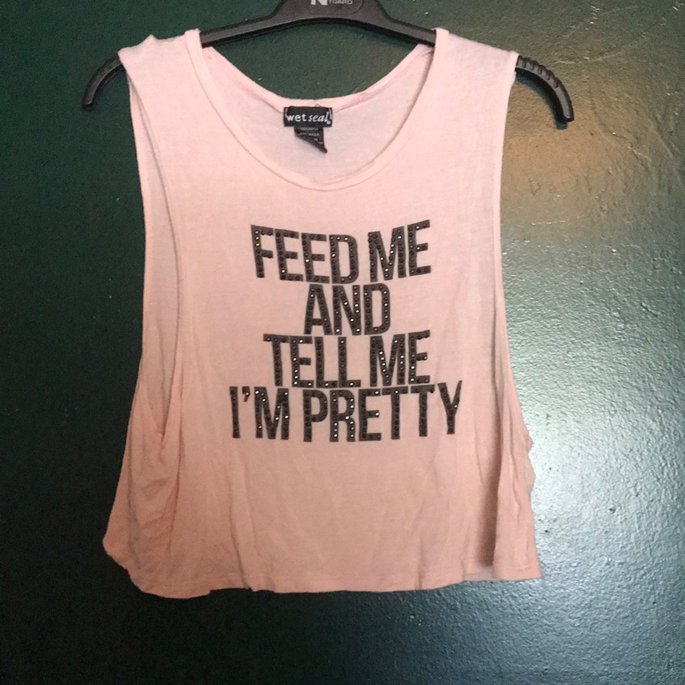Graphic Crop Top